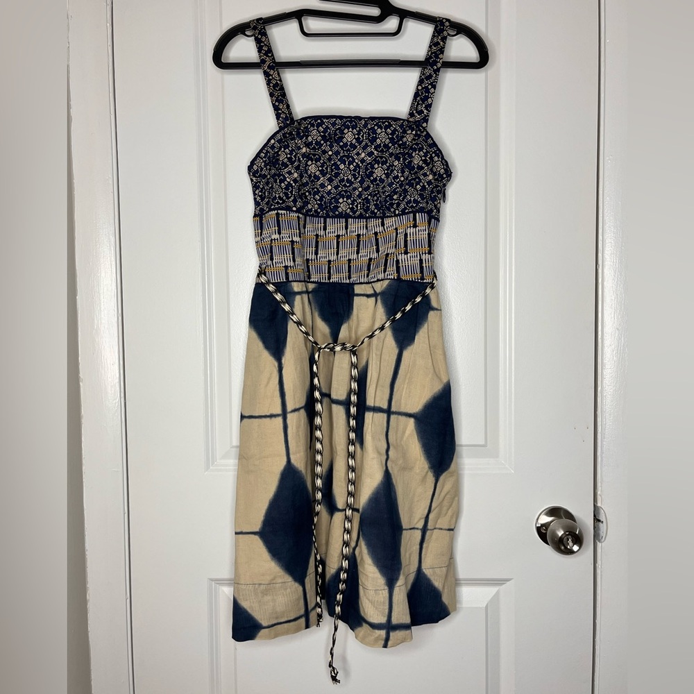 Maeve by Anthropologie Belted Mini Dress